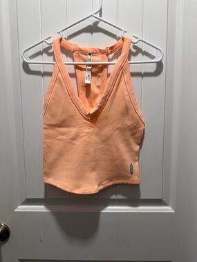 FP Movement by Free People Peach Racerback Tank